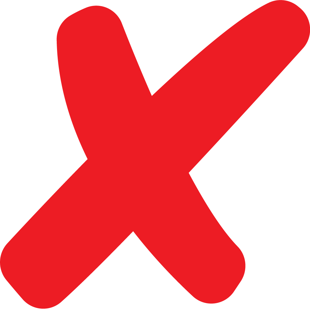 X Mark Png
